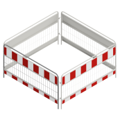 Shaft safety guards | TL | 2,00 m x 2,00 m, 2-part